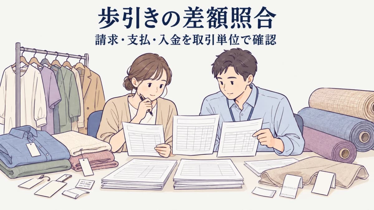 歩引きは下請法(取適法)の減額に当たる?請求・支払・入金の照合手順【2026年版】